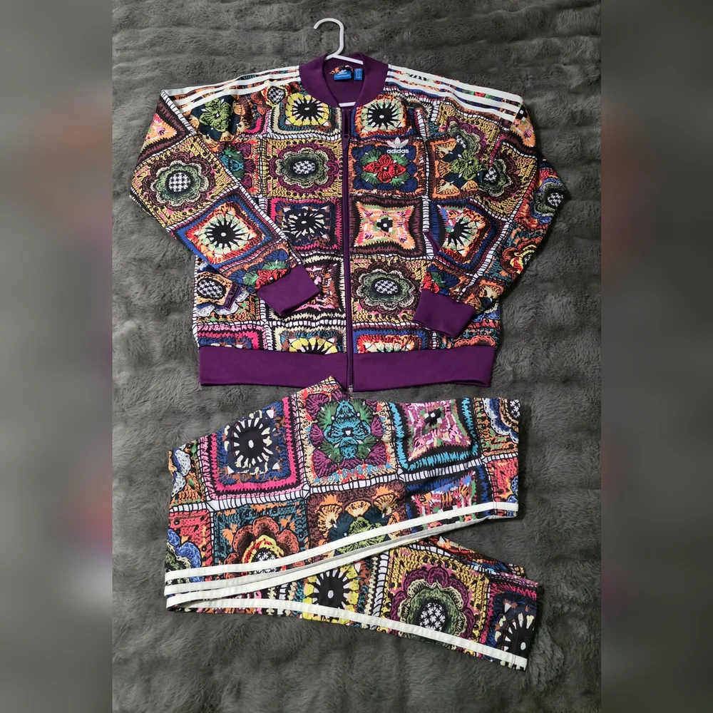 Adidas Farm Rio CROCHITA 2 Piece Set Women's Sz Medium - Picture 8 of 11